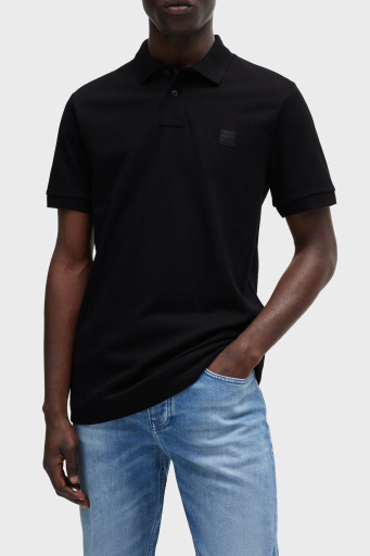 Boss Streç Pamuklu Slim Fit Düğmeli Erkek Polo Yaka T Shirt 50507803 001 SİYAH - 6