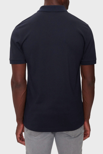 Boss Streç Pamuklu Slim Fit Düğmeli Erkek Polo Yaka T Shirt 50507803 404 LACİVERT - 9