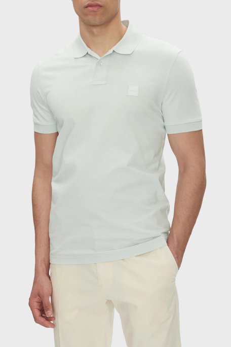 Boss Streç Pamuklu Slim Fit Düğmeli Erkek Polo Yaka T Shirt 50507803 474 MİNT - 6