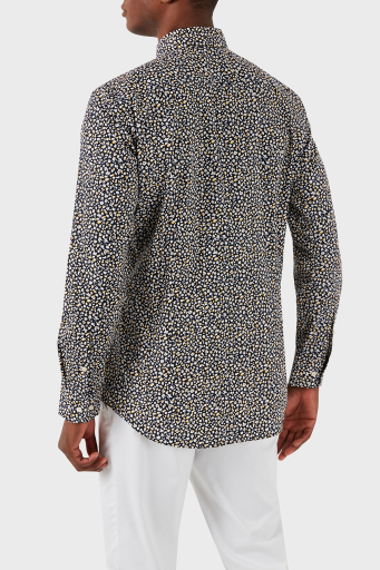 Boss Streç Pamuklu Slim Fit Erkek Gömlek 50512664 705 LACİVERT - 3