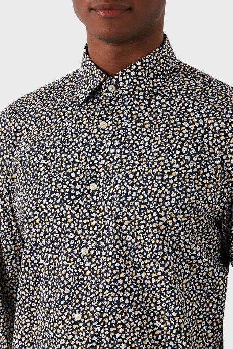 Boss Streç Pamuklu Slim Fit Erkek Gömlek 50512664 705 LACİVERT - 6
