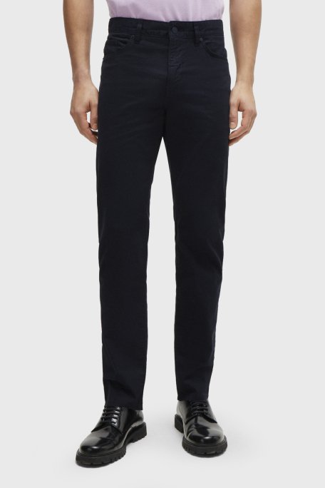 Boss Streç Pamuklu Slim Fit Jeans Erkek Kot Pantolon 50505445 404 LACİVERT - 1