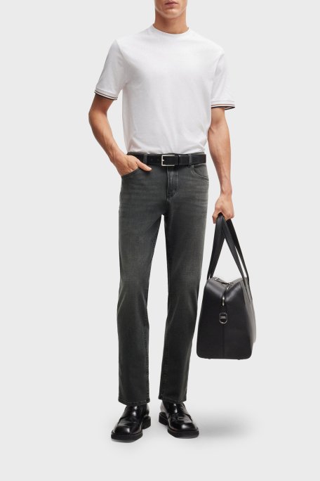 Boss Streç Pamuklu Slim Fit Normal Bel Jeans Erkek Kot Pantolon 50522501 021 SİYAH - 2