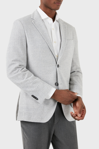 Boss Streç Regular Fit Blazer Erkek Ceket 50510546 041 GRİ - 4