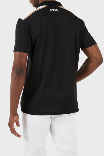 Boss Streç Regular Fit Erkek Polo Yaka T Shirt 50506150 001 SİYAH - 3