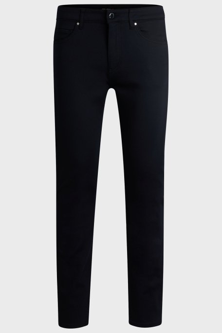 Boss Streç Regular Fit Jeans Erkek Kot Pantolon 50522516 417 LACİVERT - 6