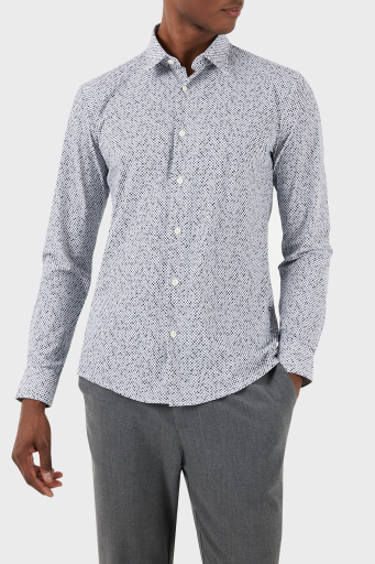 Boss Streç Slim Fit Erkek Gömlek 50508802 033 GRİ - 11