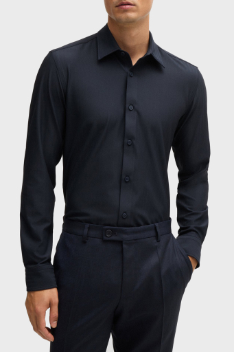 Boss Streç Slim Fit Erkek Gömlek 50520119 404 LACİVERT - 1