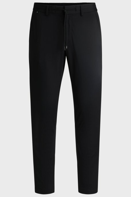 Boss Streç Slim Fit Normal Bek Düz Paça Erkek Pantolon 50502477 001 SİYAH - 5