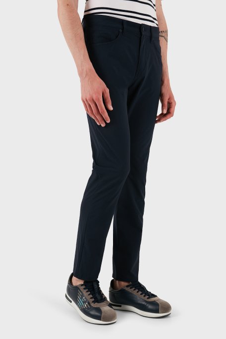 Boss Streç Slim Fit Normal Bel Düz Paça Erkek Pantolon 50530863 404 LACİVERT - 2