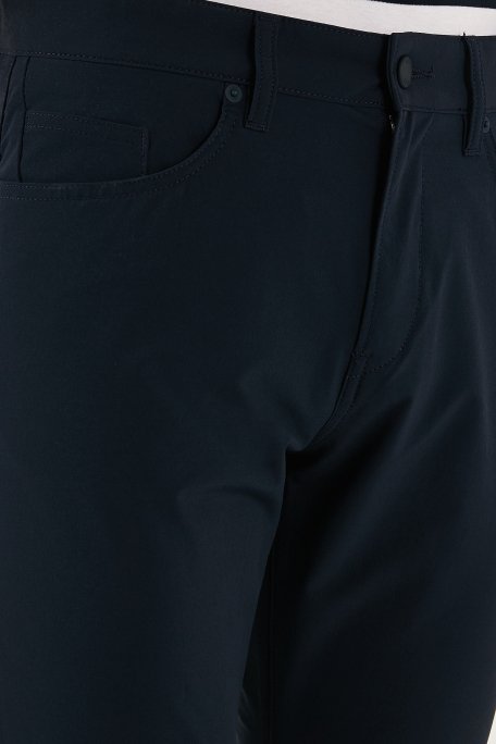 Boss Streç Slim Fit Normal Bel Düz Paça Erkek Pantolon 50530863 404 LACİVERT - 4