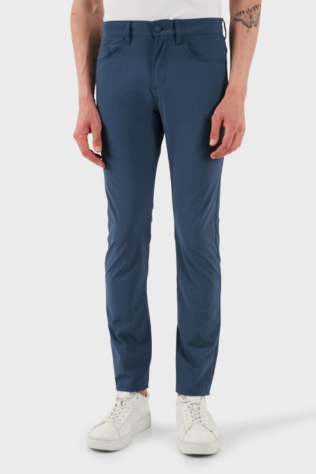 Boss Streç Slim Fit Normal Bel Düz Paça Erkek Pantolon 50530863 425 LACİVERT - 1