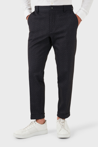 Boss Streç Tapered Fit Erkek Pantolon 50519116 001 SİYAH - 7