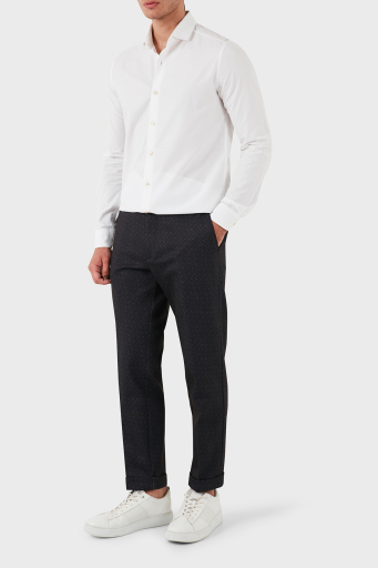 Boss Streç Tapered Fit Erkek Pantolon 50519116 001 SİYAH - 8