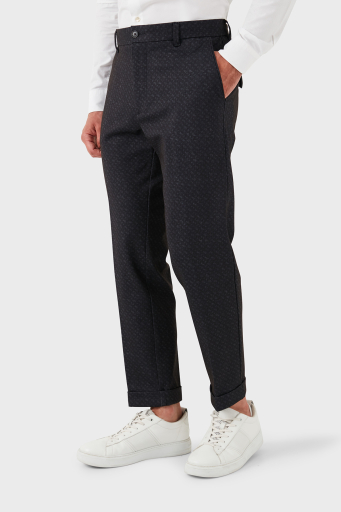 Boss Streç Tapered Fit Erkek Pantolon 50519116 001 SİYAH - 9