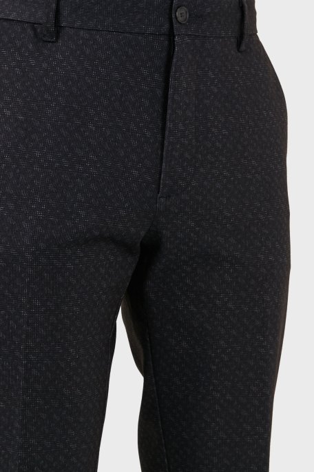 Boss Streç Tapered Fit Erkek Pantolon 50519116 001 SİYAH - 5