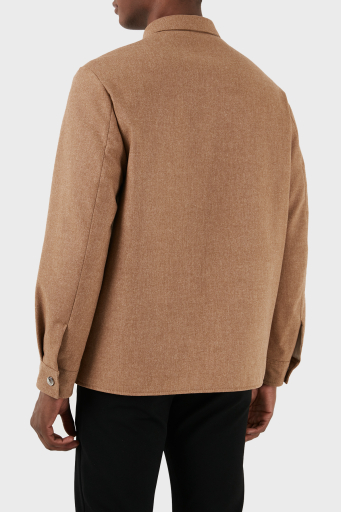 Boss Streç Yünlü Relaxed Fit Erkek Ceket 50502549 260 KAHVE - 3