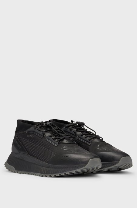Boss Su Geçirmez Sneaker Erkek Ayakkabı 50529525 005 SİYAH - 2