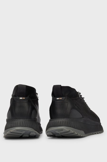 Boss Su Geçirmez Sneaker Erkek Ayakkabı 50529525 005 SİYAH - 4