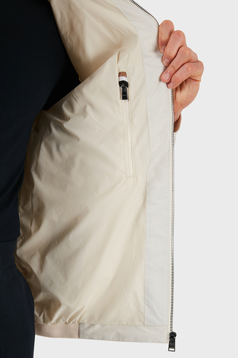 Boss Su itici Regular Fit Kapüşonlu Erkek Ceket 50532433 131 EKRU - 7