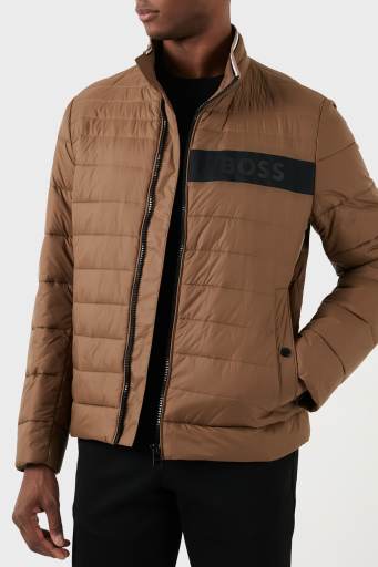 Boss Su İtici Regular Fit Şişme Erkek Mont 50464308 249 KAHVE - 2