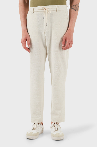 Boss Tapered Fit Normal Bel Daralan Paça Erkek Pantolon 50540791 131 BEJ - 3