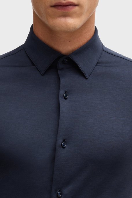 Boss Uzun Kollu Slim Fit Erkek Gömlek 50520091 404 LACİVERT - 2