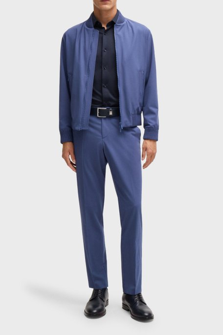 Boss Uzun Kollu Slim Fit Erkek Gömlek 50520091 404 LACİVERT - 3