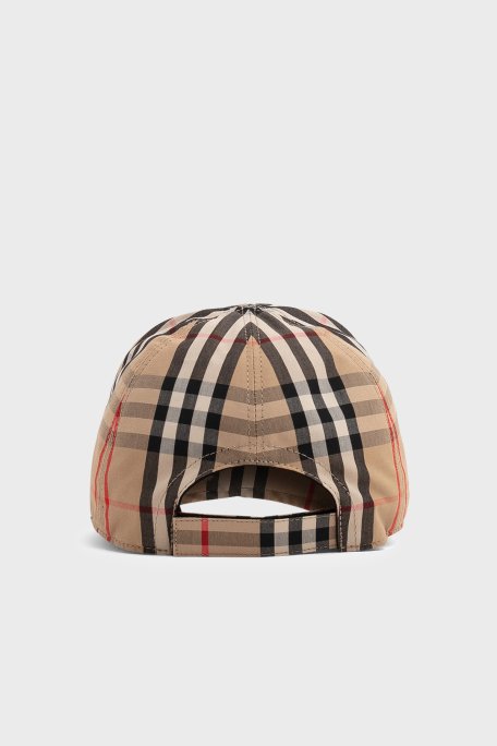 Burberry Ekoseli Pamuklu Çocuk Şapka 8015737 ARCHIVE BEIGE BEJ - 2