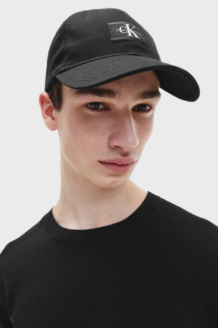 Calvin Klein - Calvin Klein % 100 Organik Pamuk Logolu Erkek Şapka K50K509486 BDS SİYAH (1)