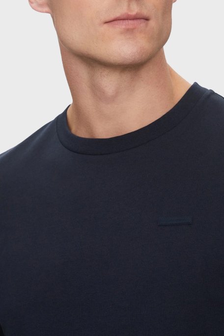 Calvin Klein % 100 Pamuk Comfort Fit Bisiklet Yaka K10K112749CEF Erkek T Shirt K10K112749 CEF LACİVERT - 4