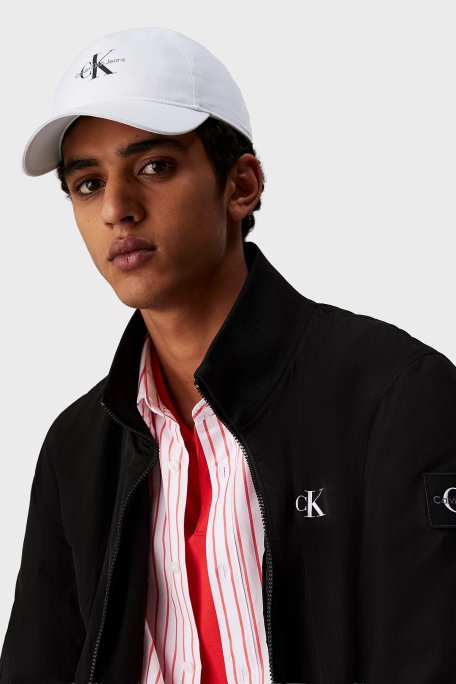 Calvin Klein % 100 Pamuk Logolu LV04G5032GYAF Erkek Şapka LV04G5032G YAF BEYAZ - 7