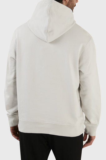 Calvin Klein % 100 Pamuk Logolu Relaxed Fit Kapüşonlu J30J320604PRF Erkek Sweat J30J320604 PRF GRİ - 5
