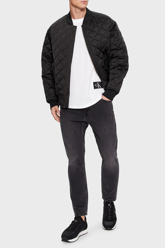 Calvin Klein % 100 Pamuk Regular Fit Bisiklet Yaka J30J323482YAF Erkek T Shirt J30J323482 YAF BEYAZ - 3