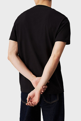 Calvin Klein - Calvin Klein % 100 Pamuk Regular Fit Bisiklet Yaka J30J326683BEH Erkek T Shirt J30J326683 BEH SİYAH (1)