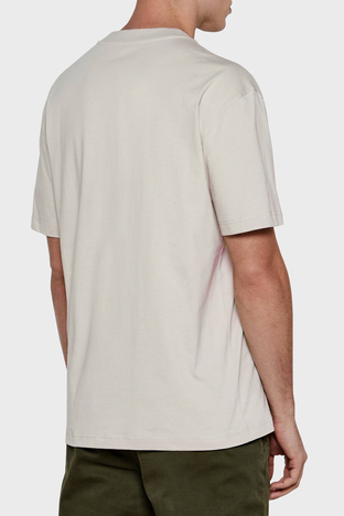 Calvin Klein - Calvin Klein % 100 Pamuk Regular Fit Bisiklet Yaka J30J327107PDH Erkek T Shirt J30J327107 PDH AÇIK GRİ (1)