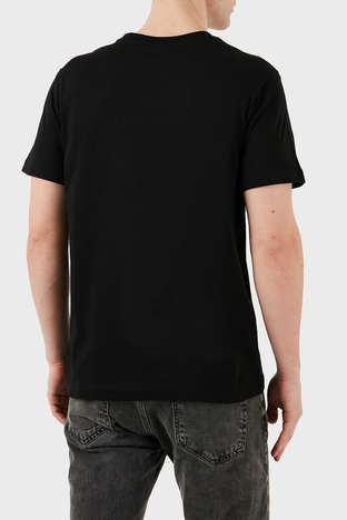 Calvin Klein - Calvin Klein % 100 Pamuk Regular Fit Bisiklet Yaka KM0KM01146BEH Erkek T Shirt KM0KM01146 BEH SİYAH (1)
