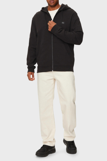 Calvin Klein % 100 Pamuk Regular Fit Kapüşonlu Yaka J30J326858BEH Erkek Sweat J30J326858 BEH SİYAH - 9