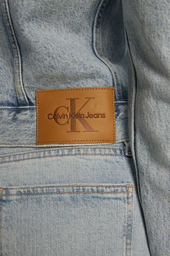 Calvin Klein % 100 Pamuk Regular Fit Kısa J20J2245441AA Bayan Kot Ceket J20J224544 1AA AÇIK MAVİ - 4