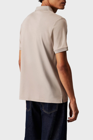 Calvin Klein - Calvin Klein % 100 Pamuk Regular Fit Yarım Fermuarlı K10K112754RAJ Erkek Polo Yaka T Shirt K10K112754 RAJ HAKİ (1)