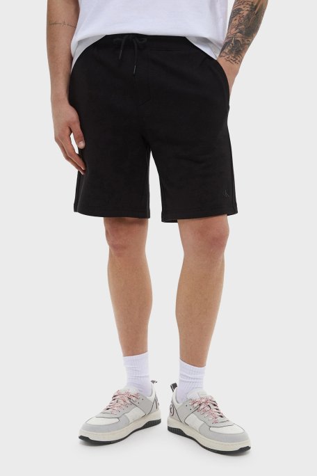 Calvin Klein % 100 Pamuk Regular Fit Yüksek Bel Cepli J30J327531BEH Erkek Short J30J327531 BEH SİYAH - 1