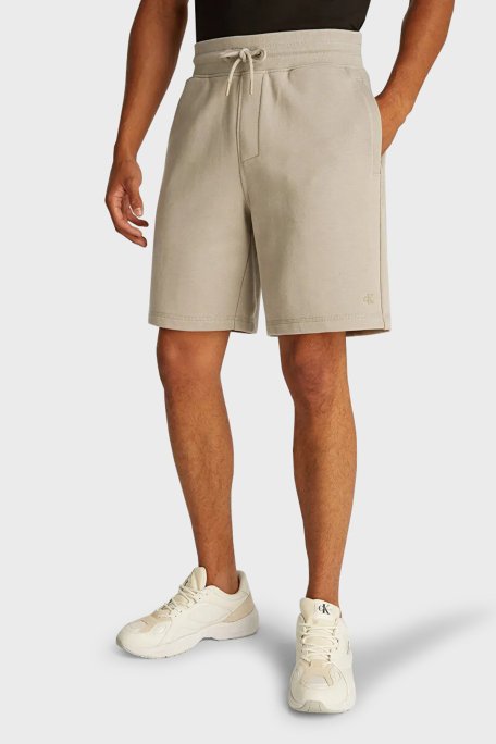 Calvin Klein % 100 Pamuk Regular Fit Yüksek Bel Cepli J30J327531PAH Erkek Short J30J327531 PAH BEJ - 1