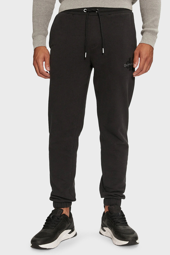 Calvin Klein % 100 Pamuk Regular Fit Yüksek Bel Jogger J30J326685BEH Erkek Pantolon J30J326685 BEH SİYAH - 1
