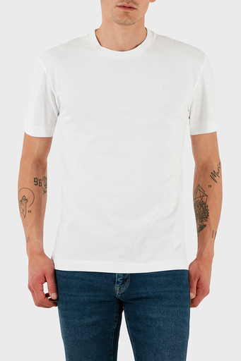 Calvin Klein % 100 Pamuk Relaxed Fit Logolu K10K112749YAF Erkek T Shirt K10K112749 YAF BEYAZ - 3