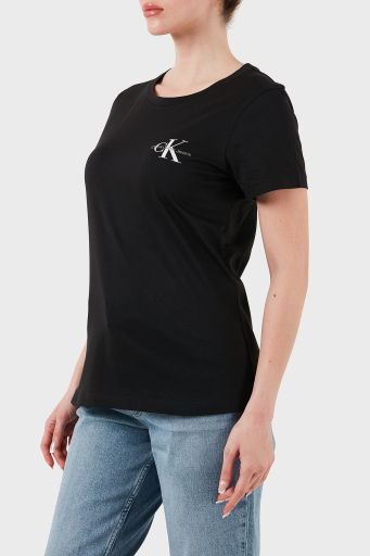 Calvin Klein % 100 Pamuk Slim Fit Bisiklet Yaka 2 Pack J20J219734TO5 Bayan T Shirt J20J219734 TO5 SİYAH-PEMBE - 14