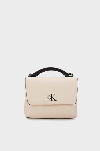 Calvin Klein Ayarlanabilir Omuz Askılı K60K610684TGE Bayan Çanta K60K610684 TGE BEJ - 1