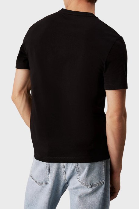 Calvin Klein Baskılı Pamuklu Regular Fit Bisiklet Yaka K10K114172BEH Erkek T Shirt K10K114172 BEH SİYAH - 3
