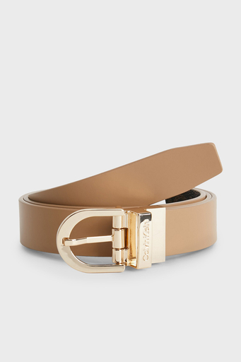 Calvin Klein Çift Taraflı Logolu K60K6099810HG Bayan Kemer K60K609981 0HG KAHVE - 3
