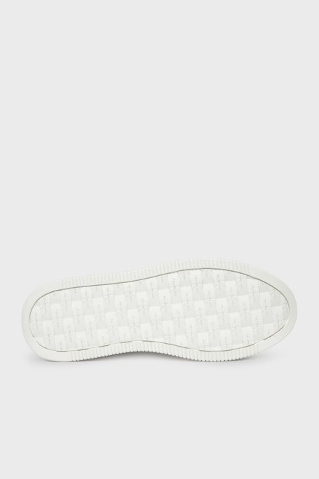 Calvin Klein Deri Platform Sneaker YW0YW018780GM Bayan Ayakkabı YW0YW01878 0GM SİYAH-BEYAZ - 6