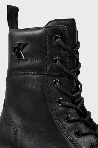 Calvin Klein Deri Postal YW0YW015500GJ Bayan Bot YW0YW01550 0GJ SİYAH - 6
